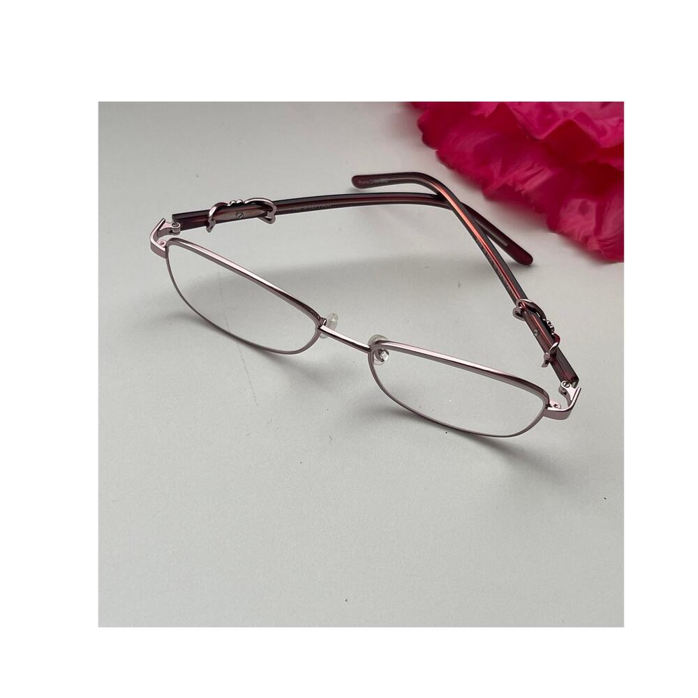 Roberto Steffani RSS 08 COL 30 Eyeglasses Frames Red Pink Square